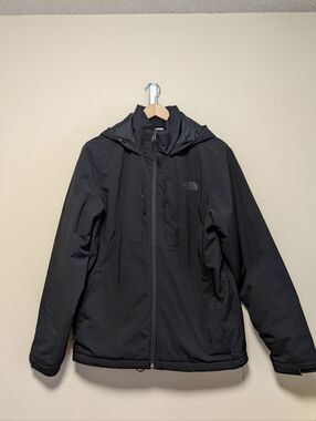The North Face Hooded Jacket Black Full Zip Men’s Medium